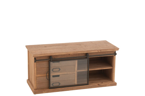J-Line tv kast Sia - hout - naturel