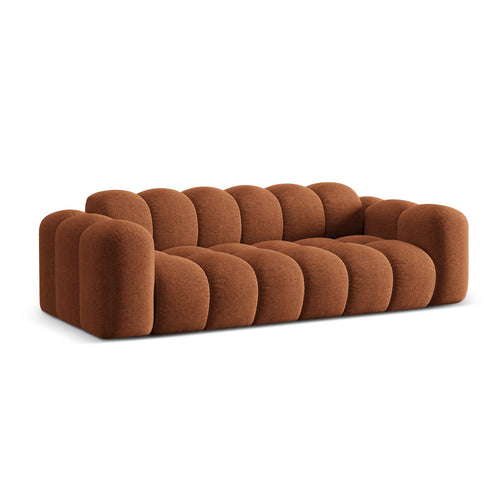 Cosmopolitan Design - Bank Treno 4-zits, chenille baksteen - 94x240x70cm