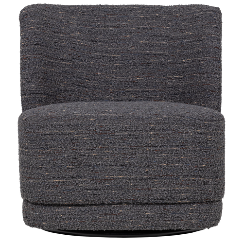 WOOOD draaifauteuil Atty - Grove Melange - Grijs - 75x74x65