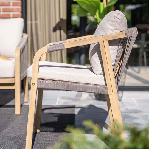 Garden Impressions tuinset Alora - Tamako - bruin - 220x100 cm - 7-delig