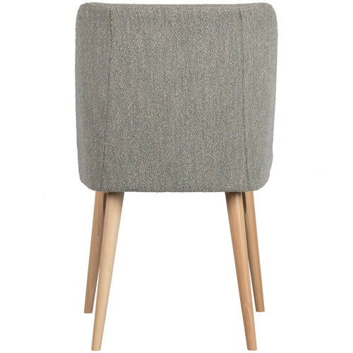 vtwonen eetkamerstoelen Force - Bouclé - Grijs - Set van 6 - vtwonen shop