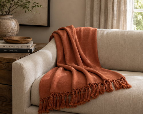 Originalhome Multifunctioneel kleed  Rood - 210x100 cm