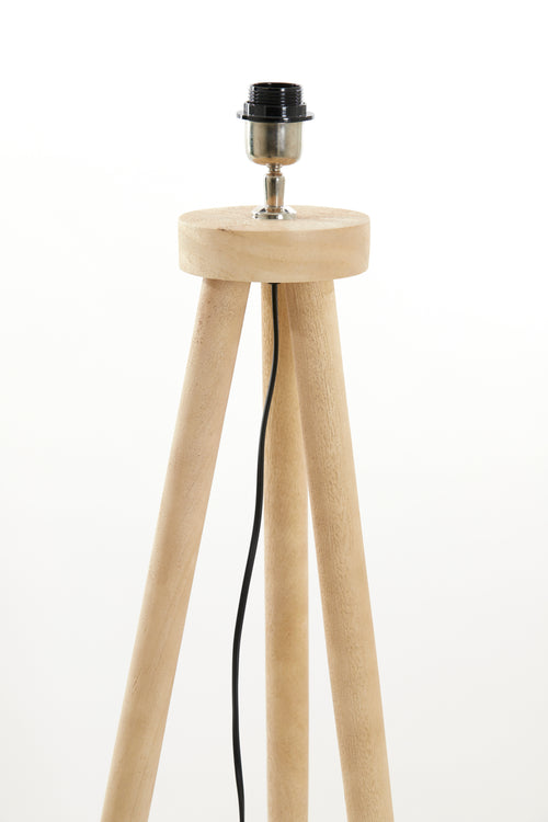 Light & Living vloerlamp ILIAS - Ø52x122cm - bruin