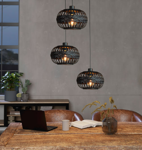 EGLO hanglamp Towcester - zwart