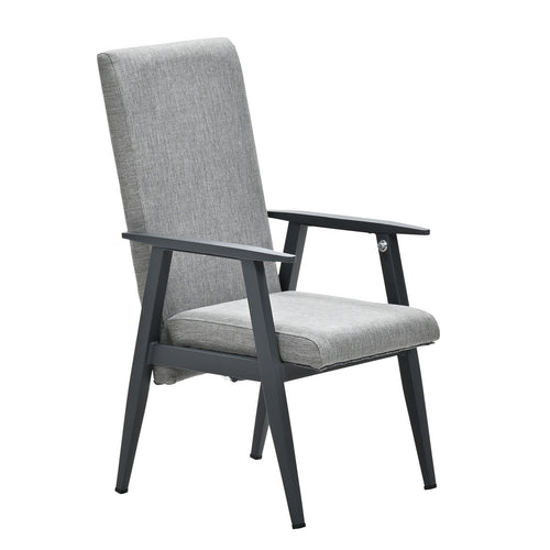 Garden Impressions tuinstoel San Felipe donker grijs - zand texfiber - vtwonen shop