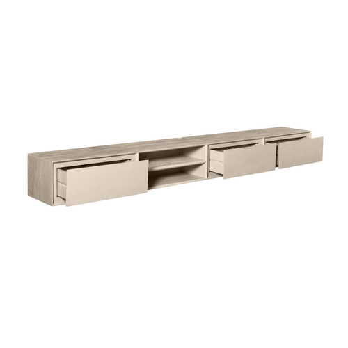 Starfurn - Tv meubel Ambiance - Beige - 35x240x30 cm