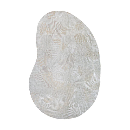 Louis De Poortere binnen & buiten machinewasbaar vloerkleed Meditation Coral van 70% gerecycled PET - beige - 170x235cm
