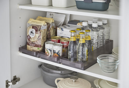 Yamazaki Koelkast Organizer - Tower - Zwart - vtwonen shop