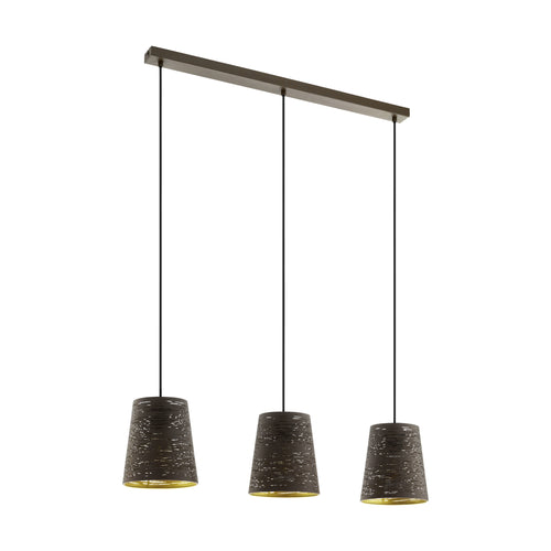 EGLO hanglamp Segezia - e27 - 88 cm - mokka - vtwonen shop