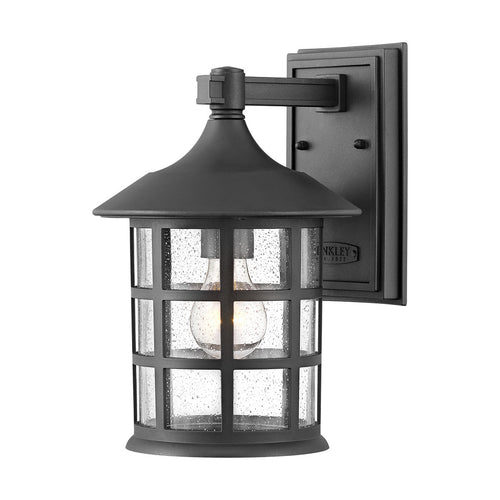 Elstead Hinkley Freeport Outdoor Wandlantaarn Getextureerd Zwart, IP44