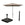 Garden Impressions stokparasol Lotus taupe 250x250 cm met Cosmo voet en hoes