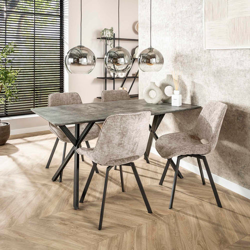 Giga Meubel Hanglamp Bubble Shaded - Glas - 3-Lichts - 30x115x150cm - vtwonen shop