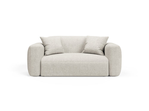 Cosmopolitan Design Modulaire bank Strino 2-zits, structurele stof beige - 98x180x78cm