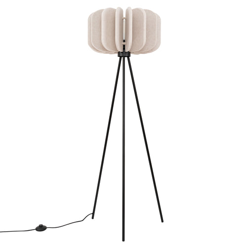 Sollux Lighting Staande lamp MULA 45 beige - 45x45x134cm