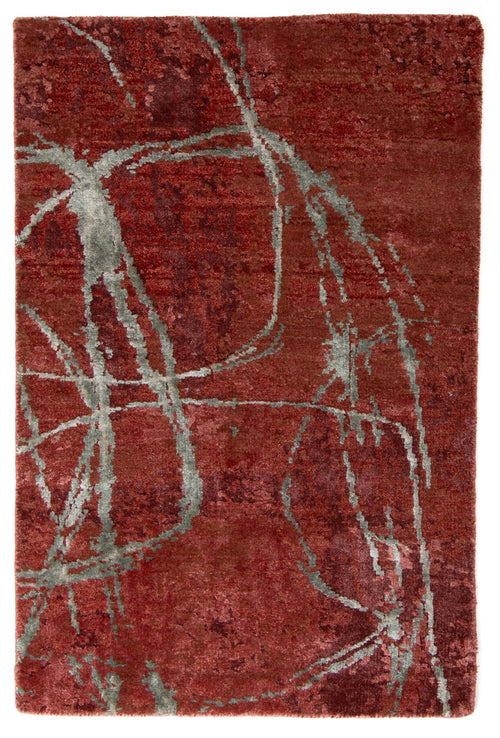 Vloerkleed MOMO Rugs Boulder Velvet Red 170x240 cm - vtwonen shop