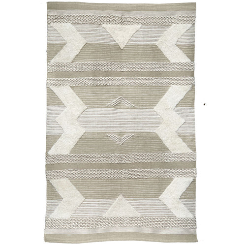 Malagoon vloerkleed Treasure - ivoorwit - 160x260cm 100% wol