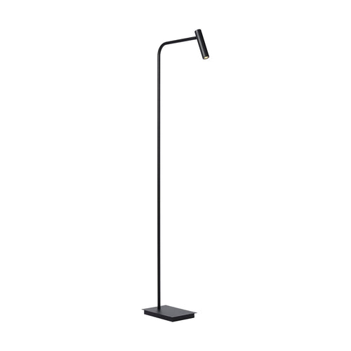 Atmooz vloerlamp Pomery - zwart - 50 x 15 x H 146 cm - geïntegreerde led