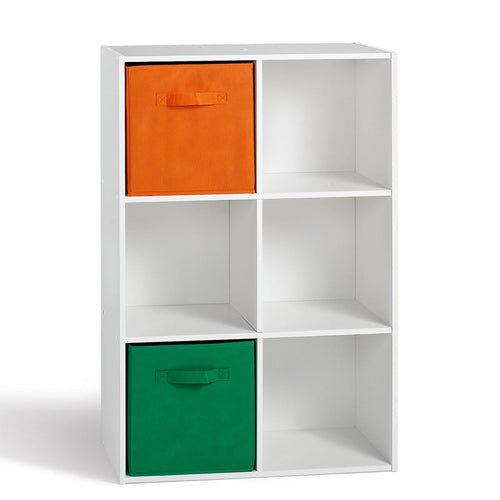 Calicosy - Opbergplank met 6 vakken COMPO -  29.5x61.5x91.5 cm