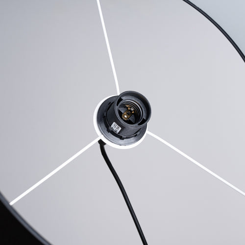 Sollux Lighting Hanglamp NOVA 40 zwart - 40x40x88cm