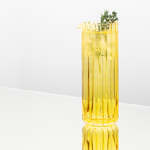 Brut Homeware | Set Gaia | Karaf + 4 Longdrink | oker