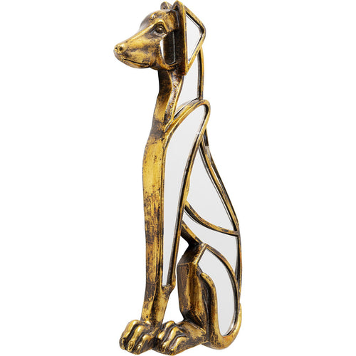 Kare Design Wanddecoratie spiegel hond