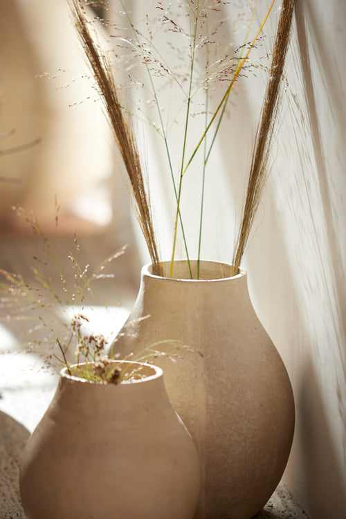 Light & Living bloempot Norell - wit - Ø27cm