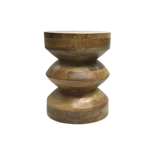 Leitmotiv bijzettafel Cegador - naturel - 35x35x45cm - vtwonen shop