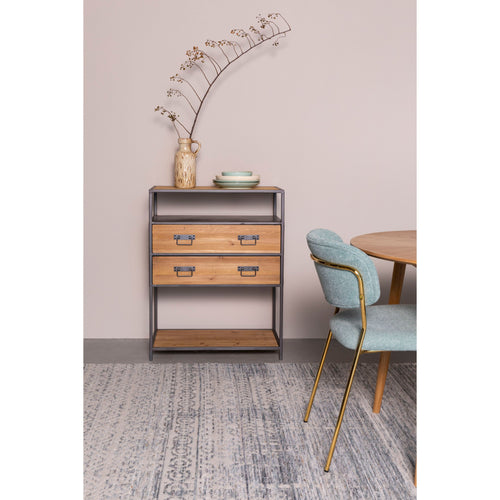 Housecraft Living Liv Vloerkleed 170x240 cm Vintage Zeeblauw - vtwonen shop