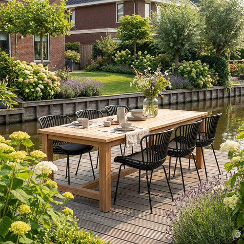 Kick tuinstoel Lot - Zwart