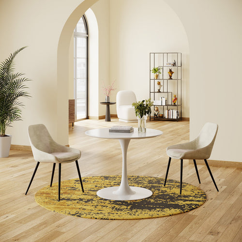 Kare Design Stoel East Side Champagne 52cm