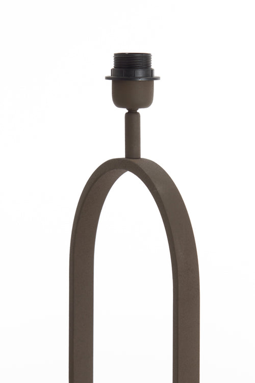 Light & Living vloerlamp JAMIRI - 30x15x142cm - bruin