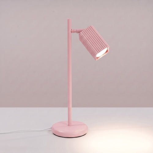 Sollux Lighting Tafellamp RAYO roze - 14,5x14,5x43cm