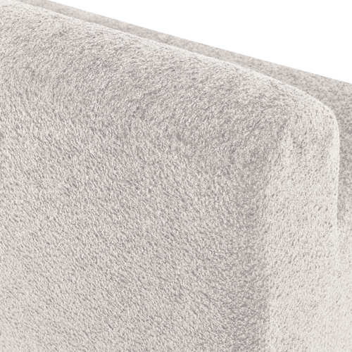 WOOOD eetbank 164 cm rugleuning Mojo Base - Wollig - Ecru - 83x164x76