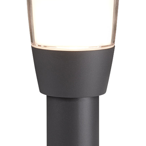 Searchlight Tucson - 1 Licht Grote Tuinpaal Licht Grijs IP44, E27