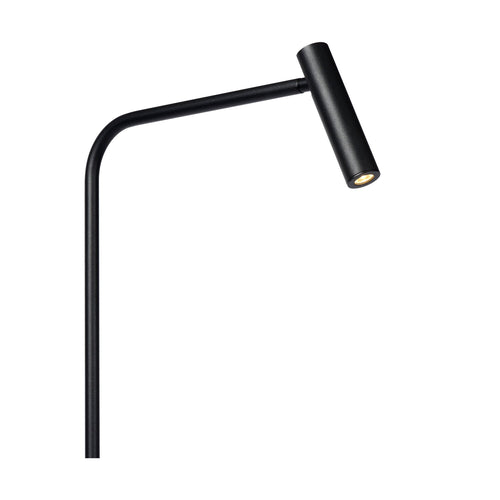 Atmooz vloerlamp Pomery - zwart - 50 x 15 x H 146 cm - geïntegreerde led