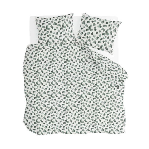 Byrklund - Dekbedovertrek Spotty Animal - 200x220 cm - Groen