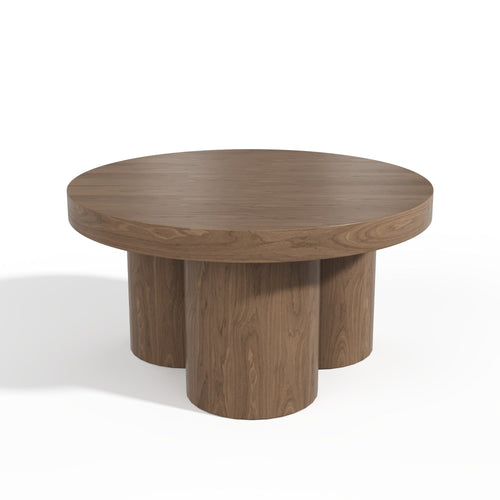 Premium Interiors - Salontafel NARI - multiplex licht walnoot 70cm