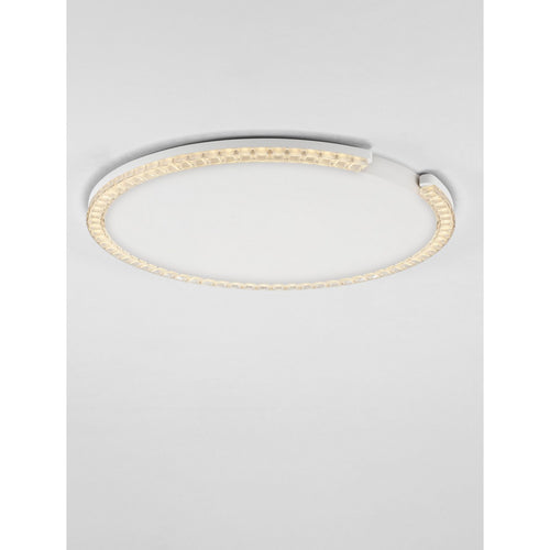 Nova Luce GREAMY Decoratieve plafondlamp, zandwit, Triac dimbare LED, 30W, 1950lm, 3000K