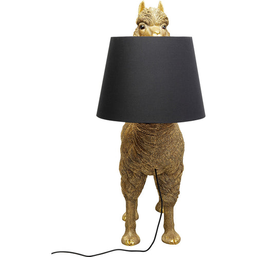 Kare Design Vloerlamp lama 108cm goud - vtwonen shop