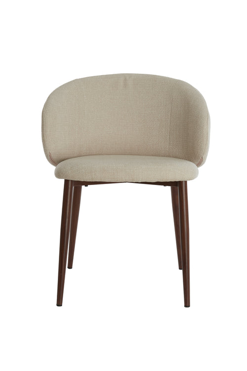 Light & Living eetkamerstoel ALUKO - 56x57x74cm - wit - Set van 2 - vtwonen shop