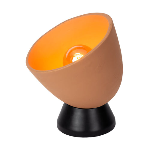 Atmooz tafellamp Rota - zwart - Ø 25 x H 26 cm - E27