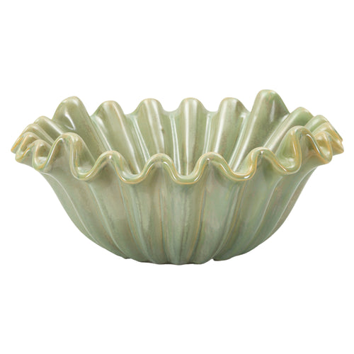 Mauro Ferretti schaal - Ø 33x14,5 cm - groen