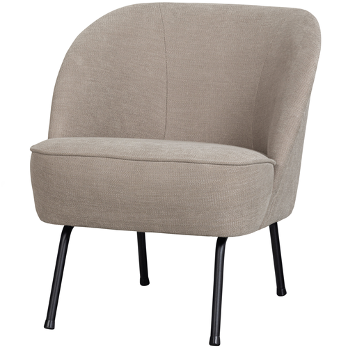 BePureHome fauteuil Vogue- Geweven stof - Zand - 69x57x70 - vtwonen shop