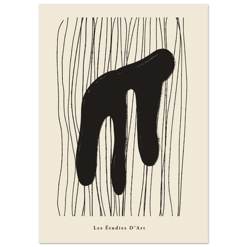 Artfulprints  Abstract - Les étudies d'art   poster A4 21x29.7 cm