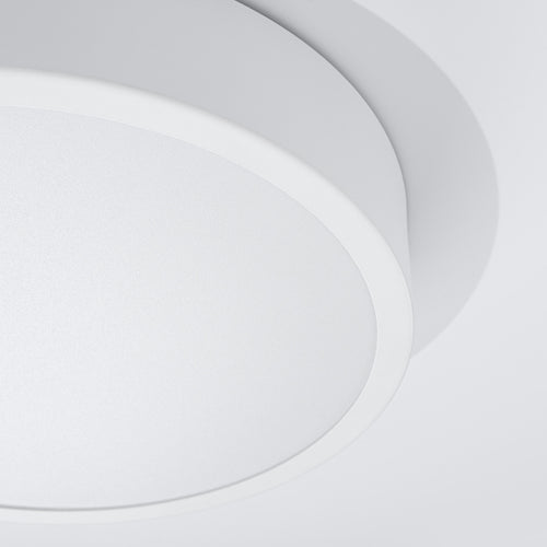 Sollux Lighting Plafondlamp ONYX 30 wit LED 3000K - 30x30x6cm