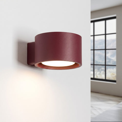 Sollux Lighting Wandlamp MODO 1 bordeaux Gx53 - 10x12x6cm