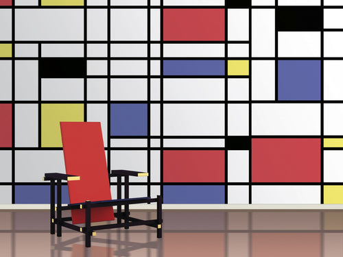 Sanders & Sanders fotobehang kunst meerkleurig - 424 x 280 cm - 640960