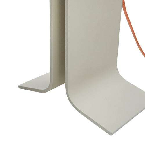 Hübsch tafellamp Crea - aluminium/ijzer - 16x26xh32cm, led
