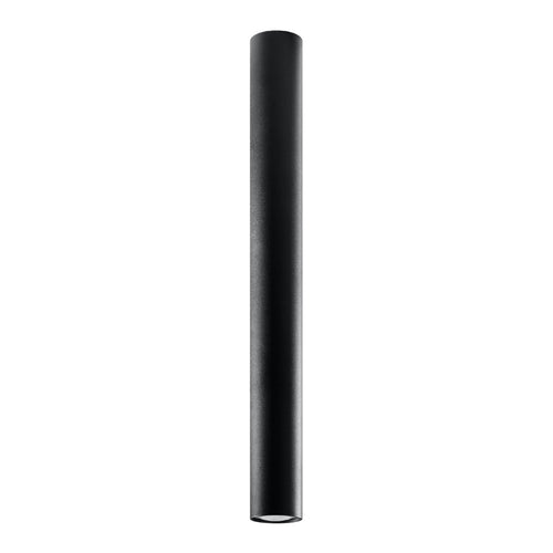 Sollux Lighting Plafondlamp LAGOS 60 zwart - 6x6x60cm