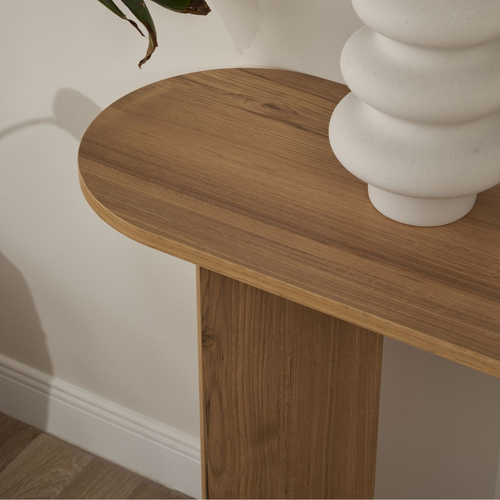 Calicosy - SIRA Design haltafel - Zwart hout - 35x150x75 cm